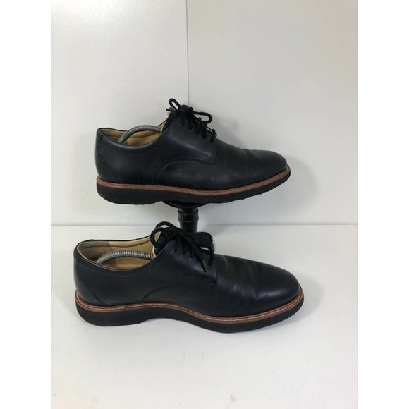 Samuel Hubbard Founder Oxford Black Leather Men's US 10.5 - Picture 3 of 6